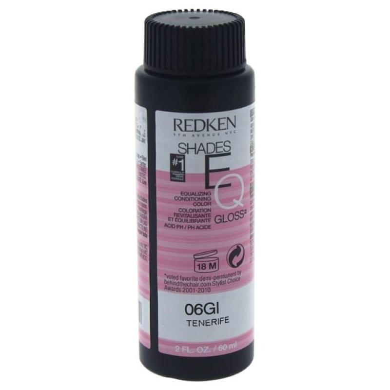 Shades EQ Color Gloss 06GI - Tenerife by Redken for Unisex - 2 oz Hair Color