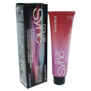 Color Sync Watercolors Demi-Permanent - Sapphire Blue by Matrix for Unisex - 2 oz Hair Color