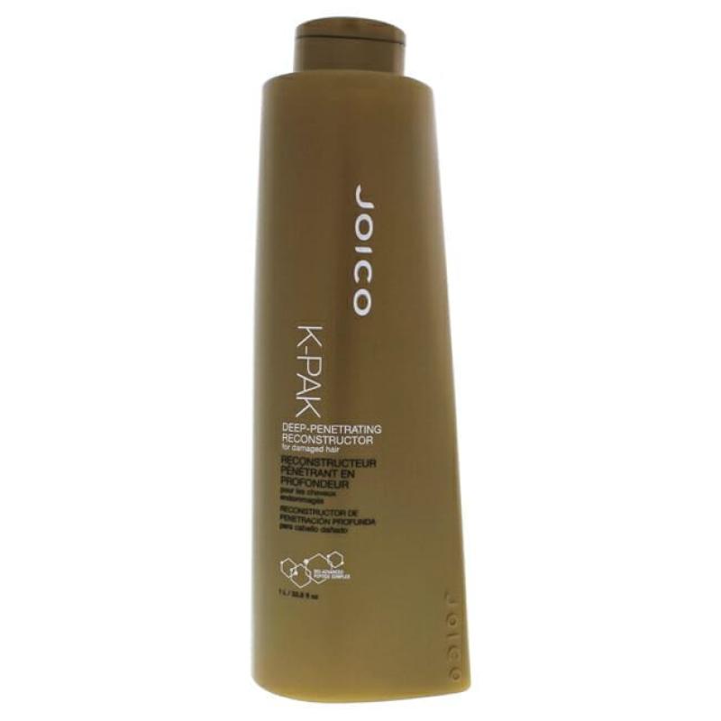 K-Pak Reconstruct Deep Penetrating Reconstructor by Joico for Unisex - 33.8 oz Treatment