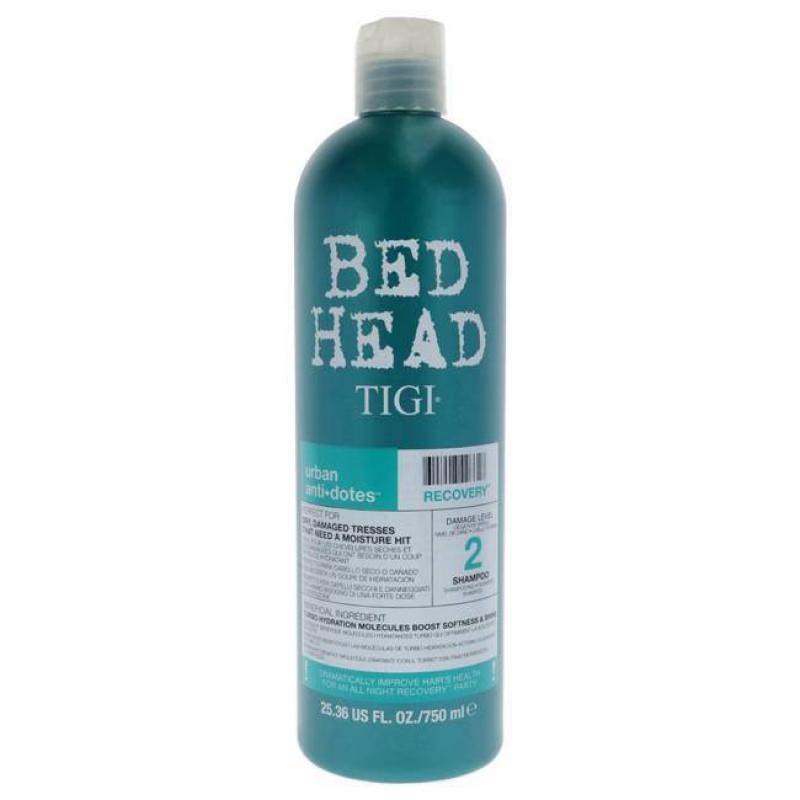 Bed Head Urban Antidotes Recovery Shampoo by TIGI for Unisex - 25.36 oz Shampoo