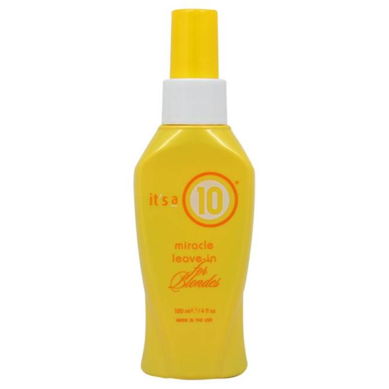 Miracle Leave-In For Blondes by Its A 10 for Unisex - 4 oz Treatment