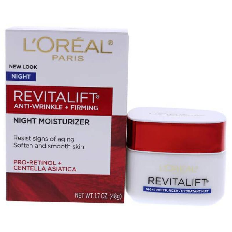 Revitalift Anti-Wrinkle and Firming Night Moisturizer by LOreal Professional for Unisex - 1.7 oz Moisturizer