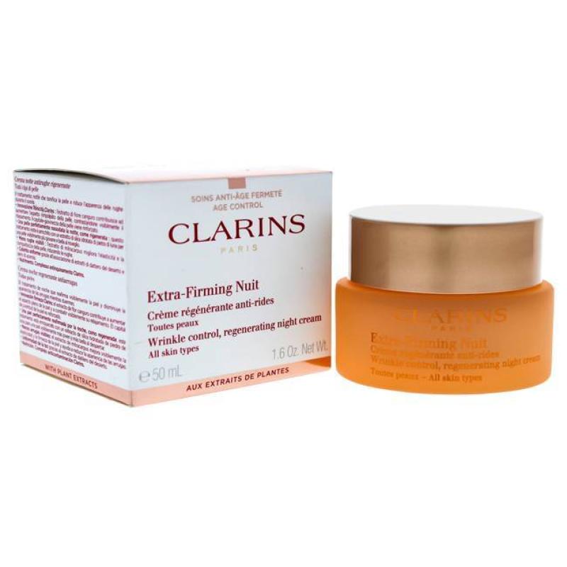 Extra Firming Night Cream for all Skin Types by Clarins for Unisex - 1.7 oz Cream