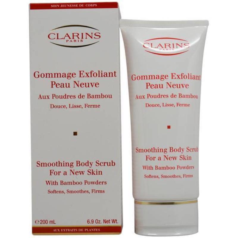 Exfoliating Body Scrub For Smooth Skin with Bamboo Powders by Clarins for Unisex - 6.9 oz Scrub