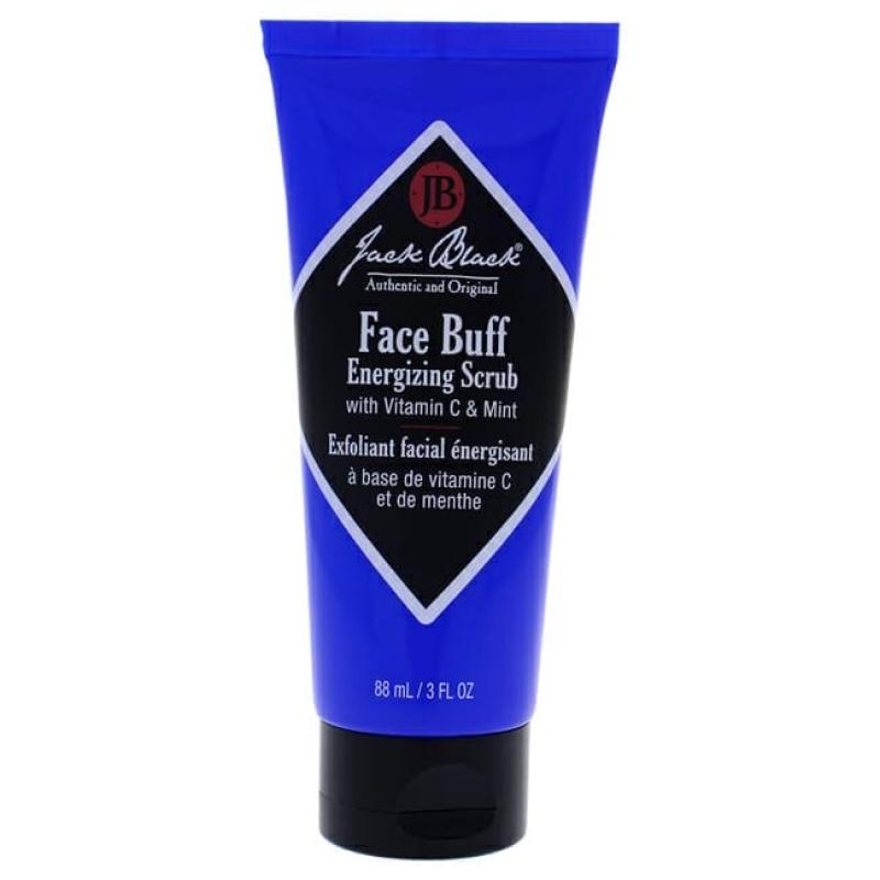 Face Buff Energizing Scrub by Jack Black for Men - 3 oz Scrub