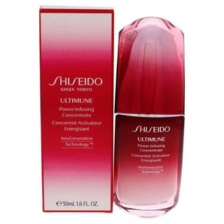 Ultimune Power Infusing Concentrate by Shiseido for Unisex - 1.6 oz Moisturizer