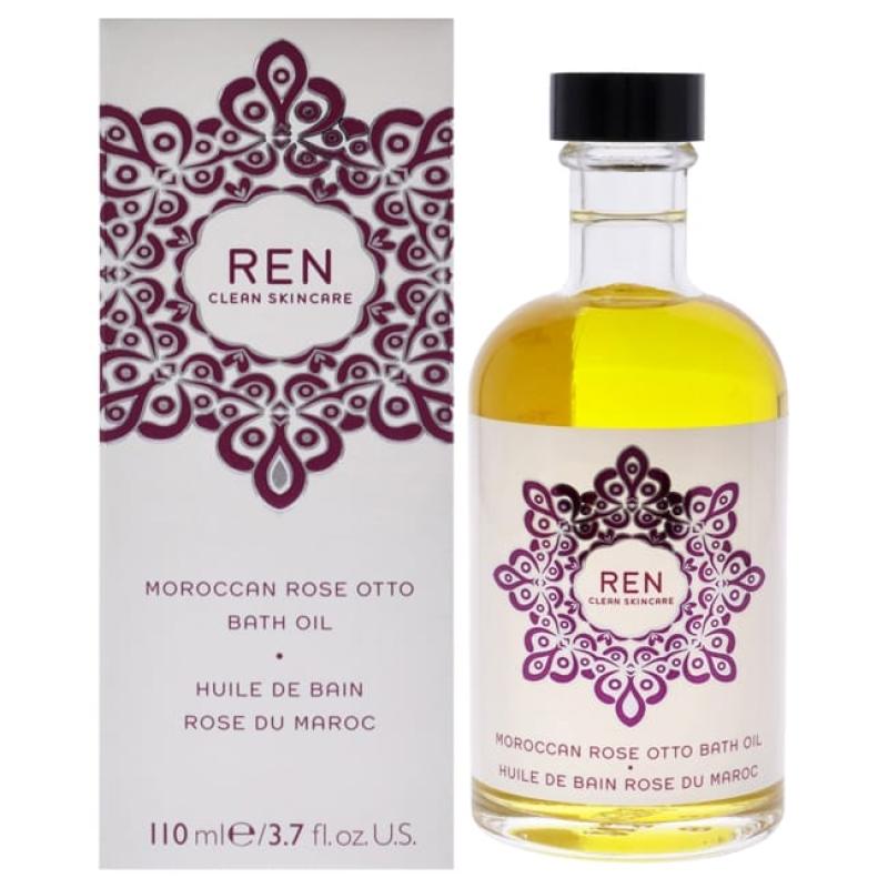 Moroccan Rose Otto Bath Oil by REN for Unisex - 3.7 oz Oil