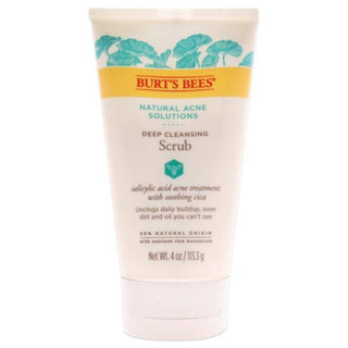 Natural Acne Solutions Pore Refining Scrub by Burts Bees for Unisex - 4 oz Scrub