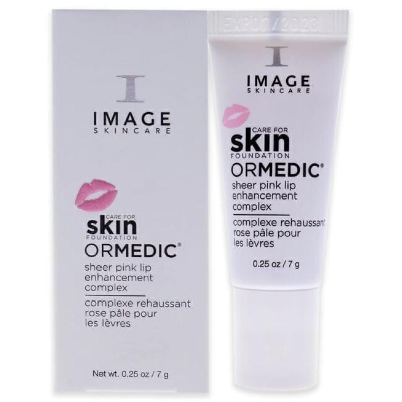 Ormedic Sheer Pink Lip Enhancement Complex by Image for Unisex - 0.25 oz Lip Treatment