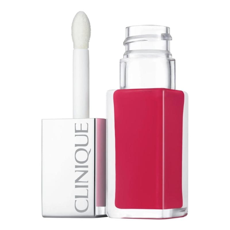 Clinique Pop Lip Colour Lacquer/Primer # 04 Sweetie Pop 0.20 oz / 6 ml Lip Gloss For Women