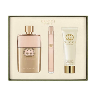 Gucci Guilty Pour Femme 3 Pieces Gift Set For Women