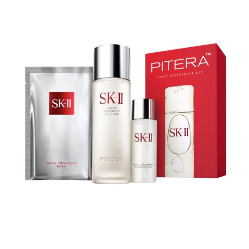SK II First Experience Kit New First Experience Kit New- FT Clear Lotion 1 oz.andFT Mask 2 sheetsand FT Essence 2.5 oz.-