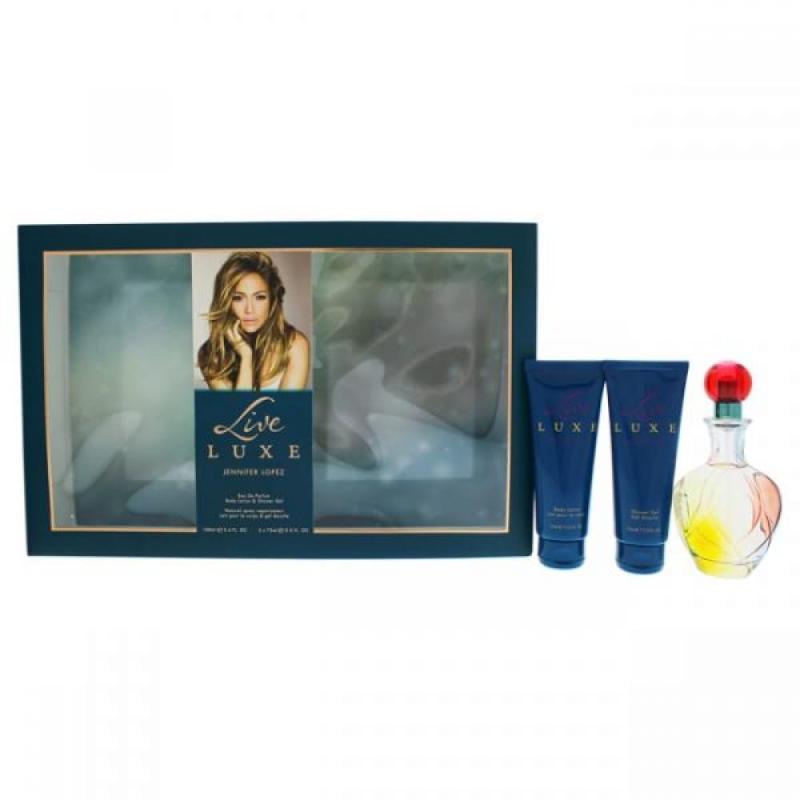 Jennifer Lopez Live Luxe 3 pc Gift Set Live Luxe By Jennifer Lopez For Women - 3 Pc Gift Set 3.4oz Edp Spray 2.5oz Shower Gel 2.5oz Body Lotion
