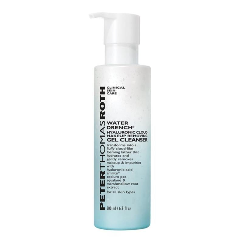 Peter Thomas Roth Water Drench  Hyaluronic Cloud Makeup Removing Gel Cleanser 6.7 oz / 200 ml