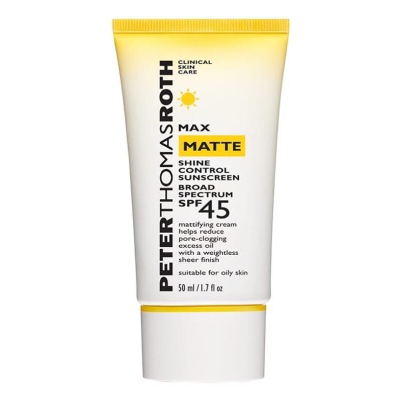 Peter Thomas Roth Max Matte  Shine Control Dry Cream Sunscreen - SPF 45 For Women 1.7 oz / 50 ml