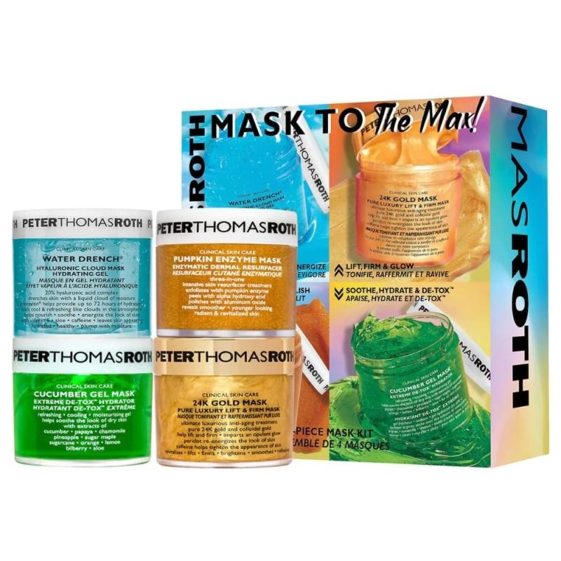 Peter Thomas Roth Mask To The Max 4 Pieces Mask Kit For Women