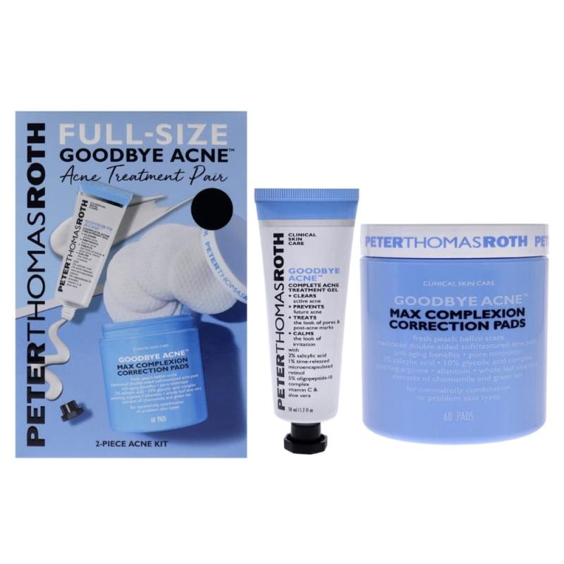 Peter Thomas Roth Clinical Skin Care Full-Size Goodbye Acne Treatment Pair 2 Pieces - Acne Treatment Pair Unisex