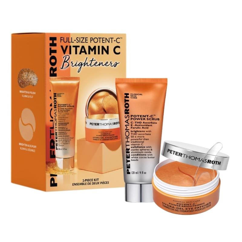 Peter Thomas Roth Full-Size Potent-C 2 Pieces Vitamin C Brighteners Kitfor Women