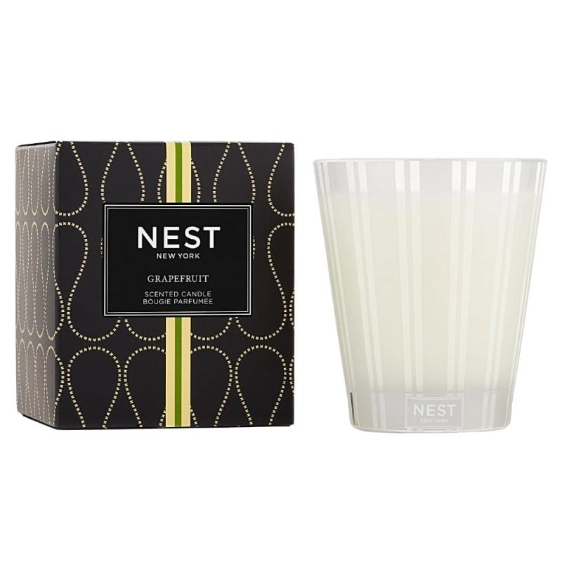 Nest Fragrances Grapefruit Classic Candle 230 g 8.1 oz candle Approximate Burn Time: 50-60 hours.