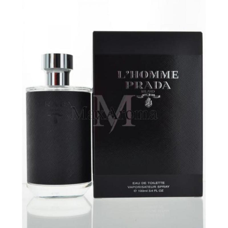 Prada L'Homme for Men Eau de Toilette  ml Spray for Men 3.4 oz / 100 ml