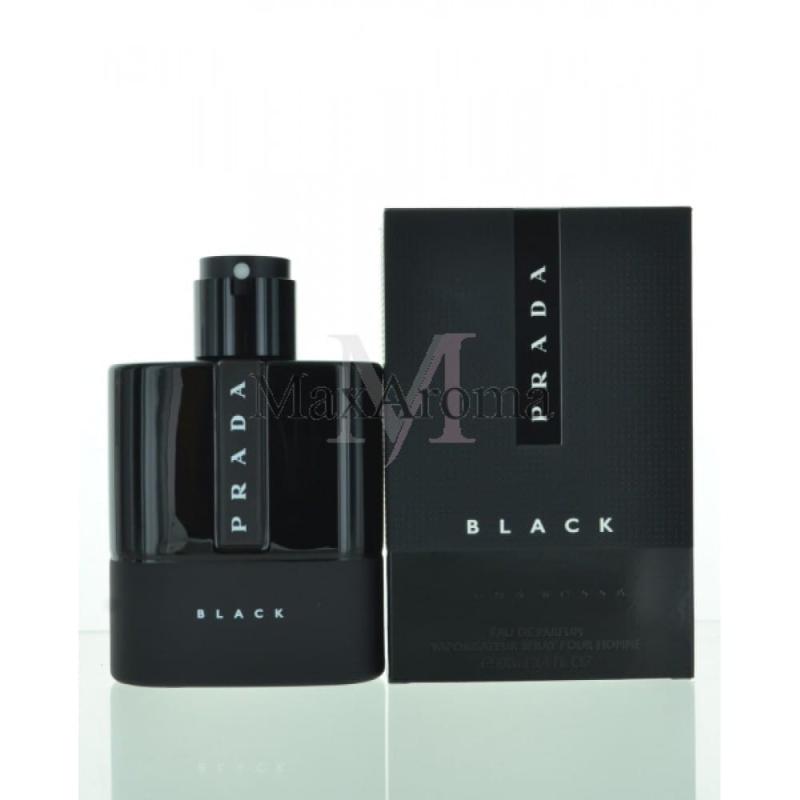 Prada Luna Rossa Black Eau De Parfum 3.4 oz 100 ml Spray for Men