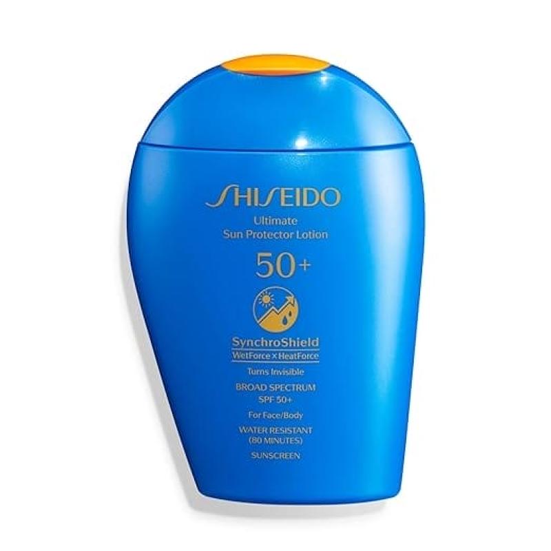 Ultimate Sun Protector Lotion SPF 50 Set by Shiseido for Women - 2 x 5 oz Lotion