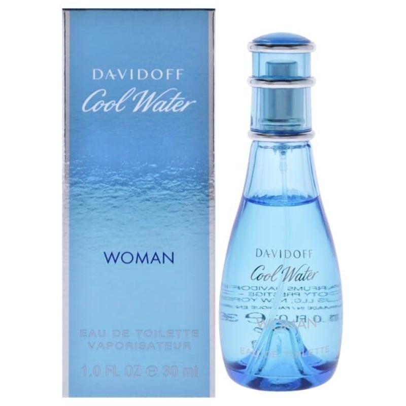 Cool Water by Davidoff for Women - 1 oz EDT Spray