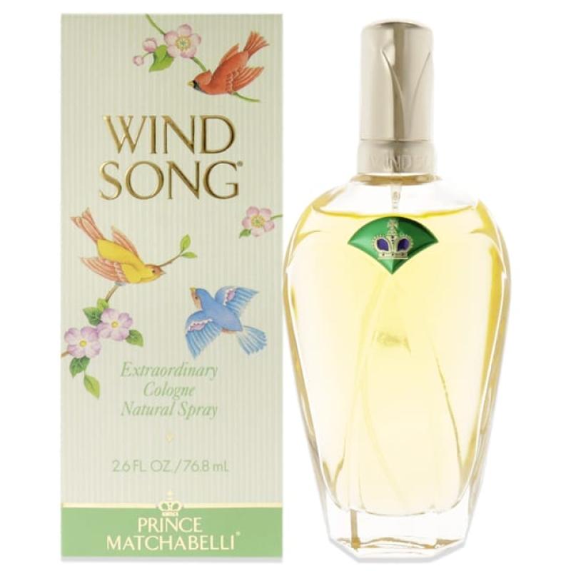 Wind Song by Prince Matchabelli for Women - 2.6 oz Cologne Spray