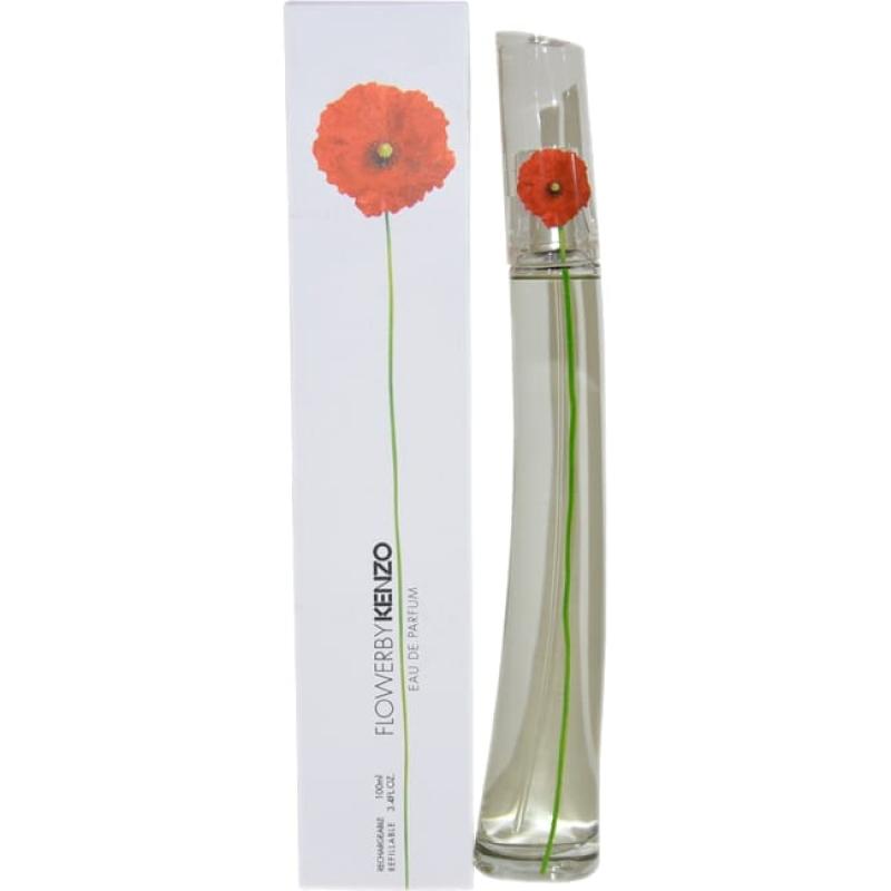 Flower by Kenzo for Women - 3.4 oz EDP Spray (Rechargeable)