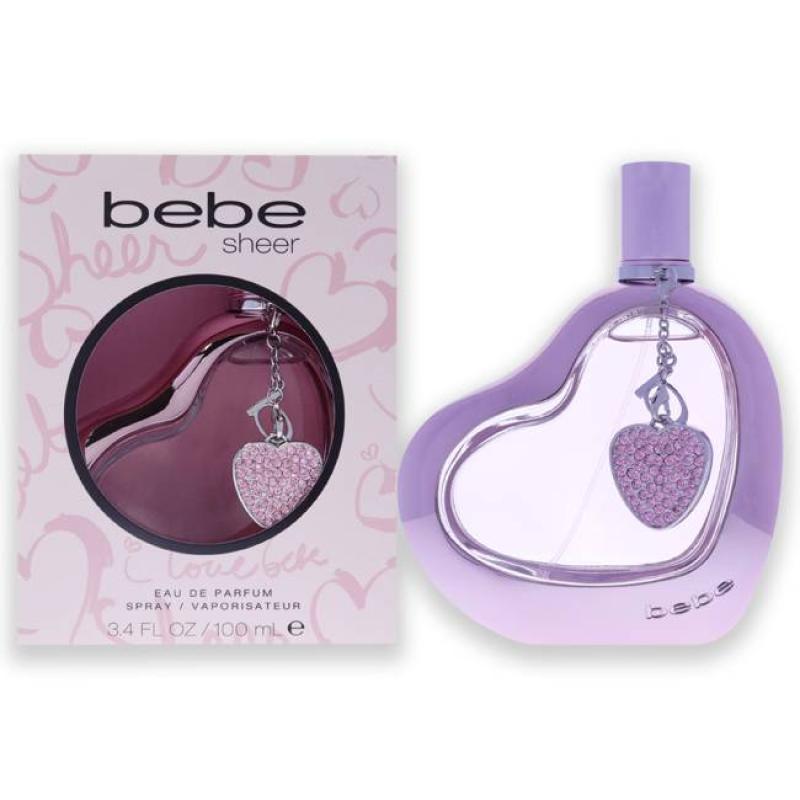 Bebe Sheer by Bebe for Women - 3.4 oz EDP Spray