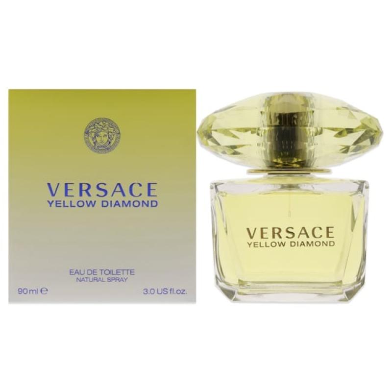 Versace Yellow Diamond by Versace for Women - 3 oz EDT Spray