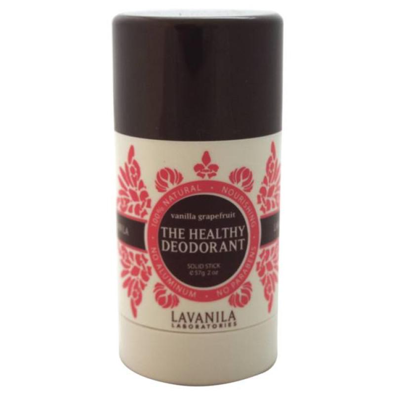 The Healthy Deodorant - Vanilla Grapefruit by Lavanila for Women - 2 oz Deodorant Stick