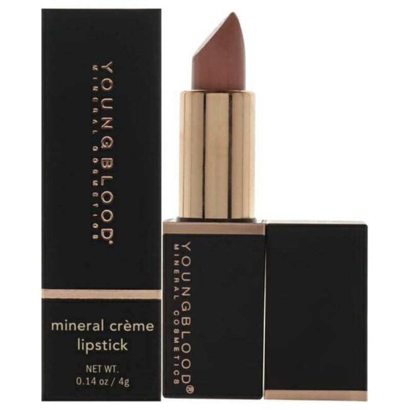 Mineral Creme Lipstick - Blushin Nude by Youngblood for Women - 0.14 oz Lipstick