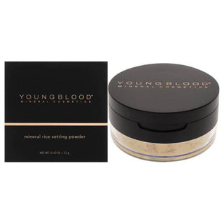 Mineral Rice Setting Powder - Dark by Youngblood for Women - 0.42 oz Powder
