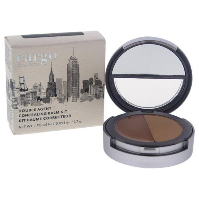 Double Agent Concealing Balm Kit - # 6W Deep by Cargo for Women - 0.095 oz Concealer