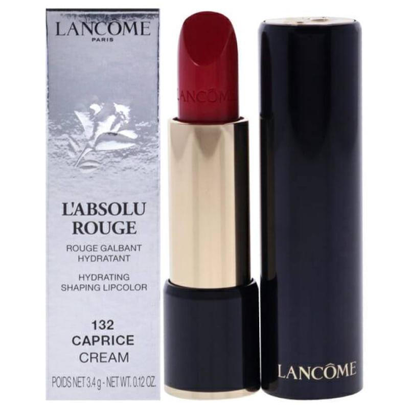 LAbsolu Rouge Hydrating Shaping Lipcolor - 132 Caprice-Cream by Lancome for Women - 0.12 oz Lipstick
