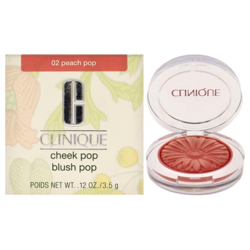 Cheek Pop Blush Pop - 02 Peach Pop by Clinique for Women - 0.14 oz Blush