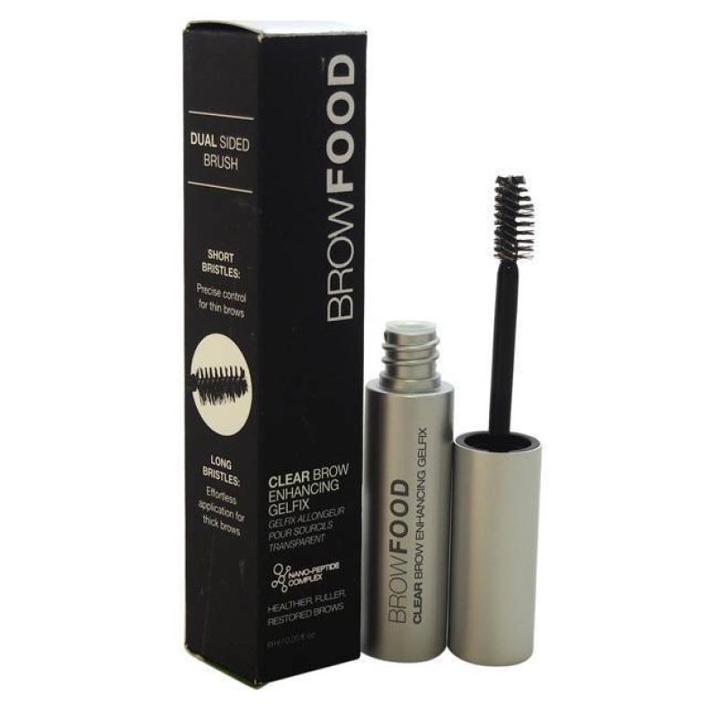 BrowFood Brow Enhancing Gelfix - Clear by LashFood for Women - 0.2 oz Eyebrow