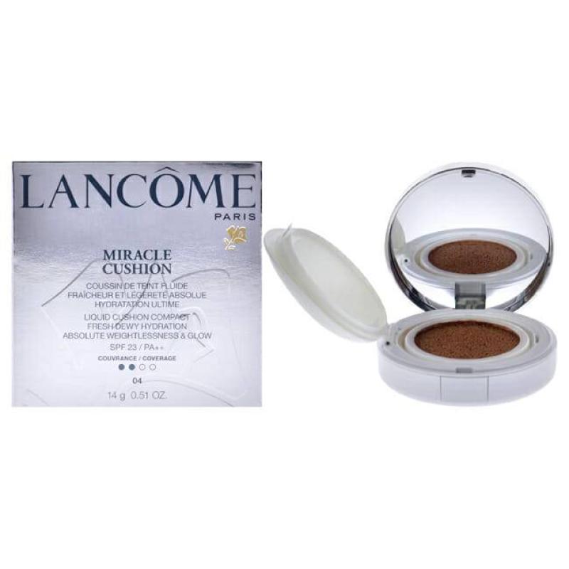 Miracle Cushion Liquid Cushion Compact SPF 23 - 04 Beige Miel by Lancome for Women - 0.51 oz Foundation