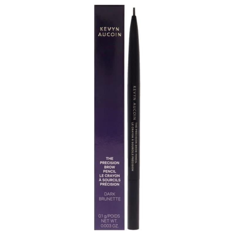 The Precision Brow Pencil - Dark Brunette by Kevyn Aucoin for Women - 0.003 oz Eyebrow Pencil