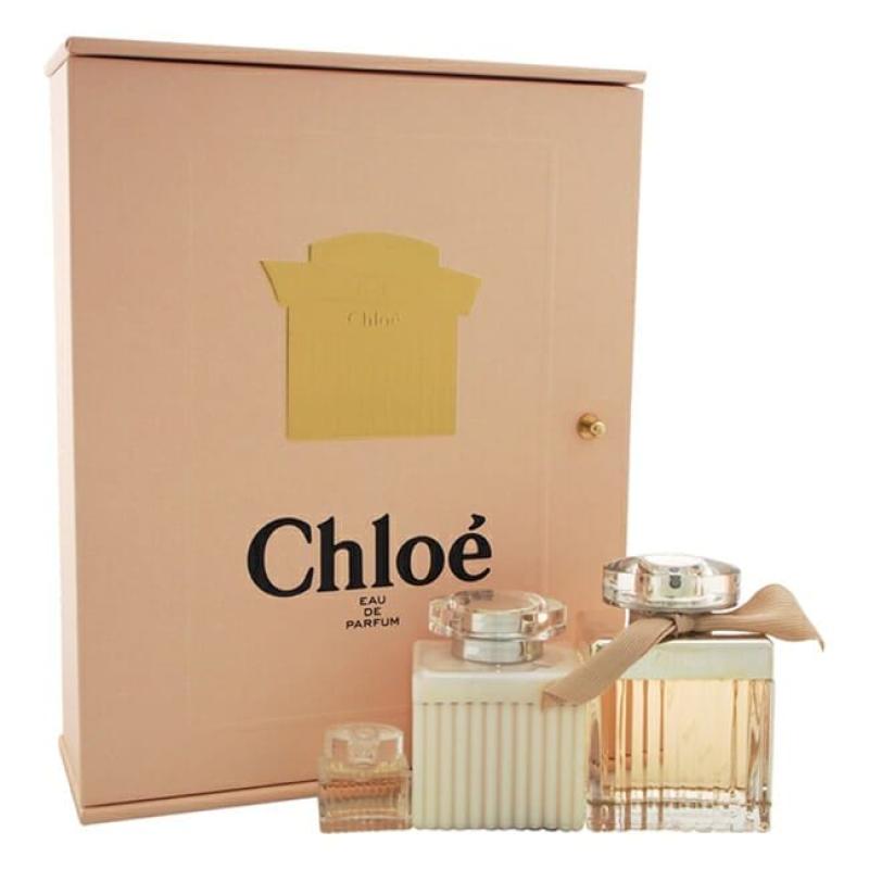 Chloe by Chloe for Women - 3 Pc Gift Set 2.5oz EDP Spray, 3.4oz Body Lotion, 0.17oz EDP Splash (Mini)