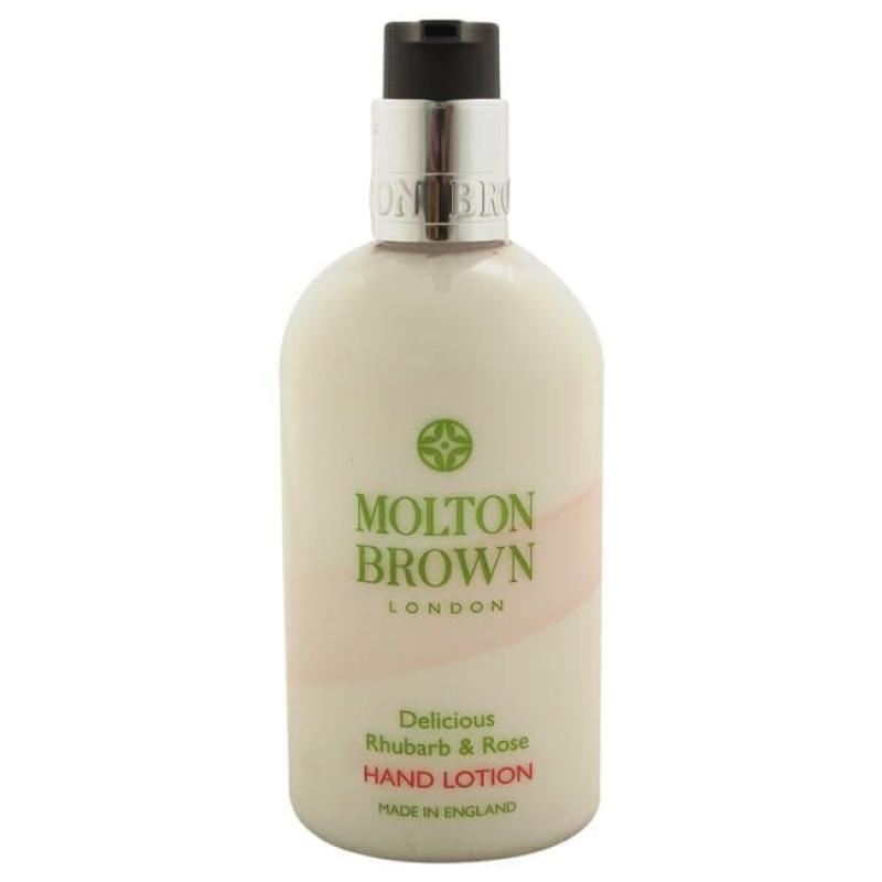 Delicious Rhubarb &amp; Rose Hand Lotion by Molton Brown for Women - 10 oz Hand Lotion