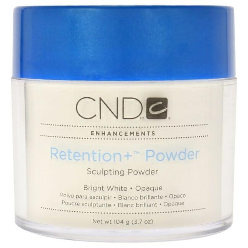 Retention Plus Powder Sculpting Powder - Bright White by CND for Women - 3.7 oz Nail Powder