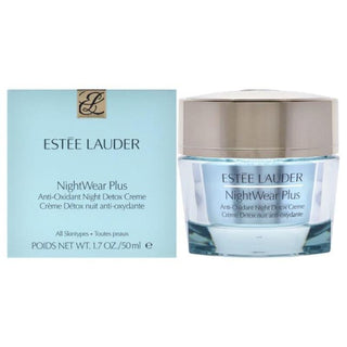 NightWear Plus Anti-Oxidant Night Detox Creme - All Skin Types by Estee Lauder for Women - 1.7 oz Cream