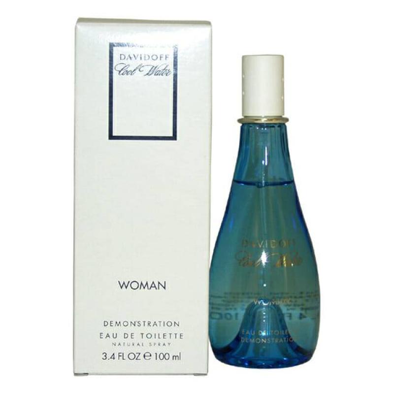 Cool Water by Davidoff for Women - 3.4 oz EDT Spray (Tester)