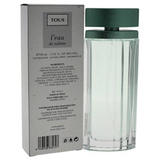 Tous Leau by Tous for Women - 3 oz EDT Spray (Tester)