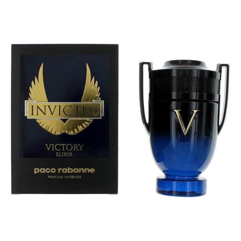 Invictus Victory Elxir By Paco Rabanne, 3.4 Oz Eau De Parfum Intense Spray For Men