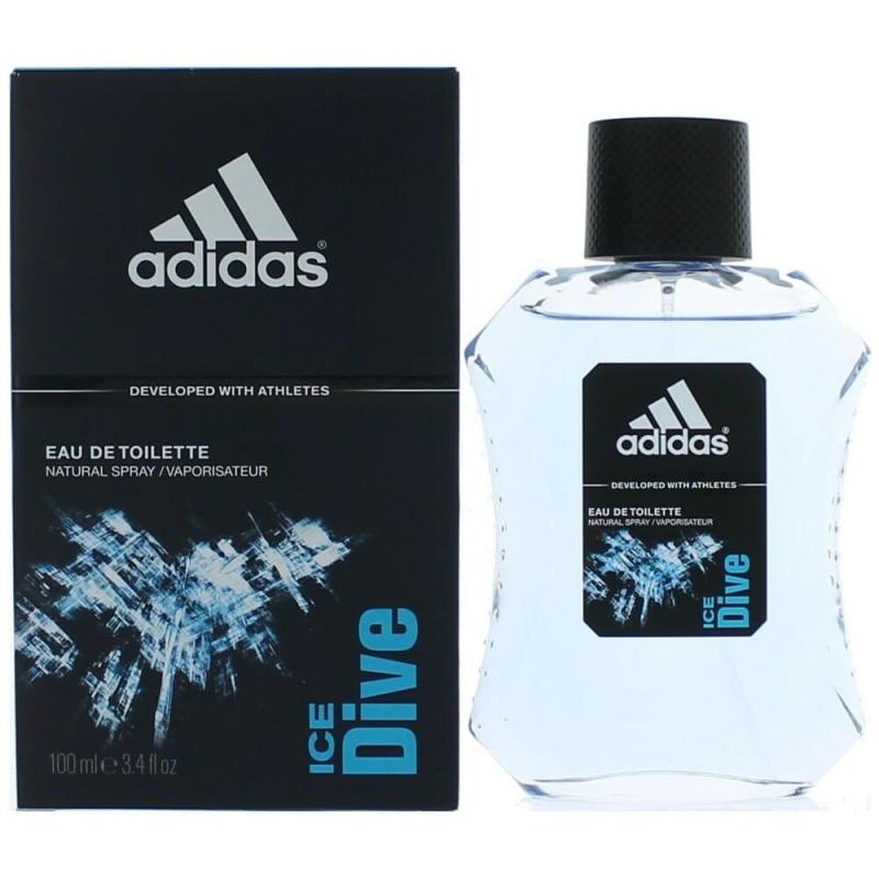 Adidas Ice Dive By Adidas, 3.4 Oz Eau De Toilette Spray For Men