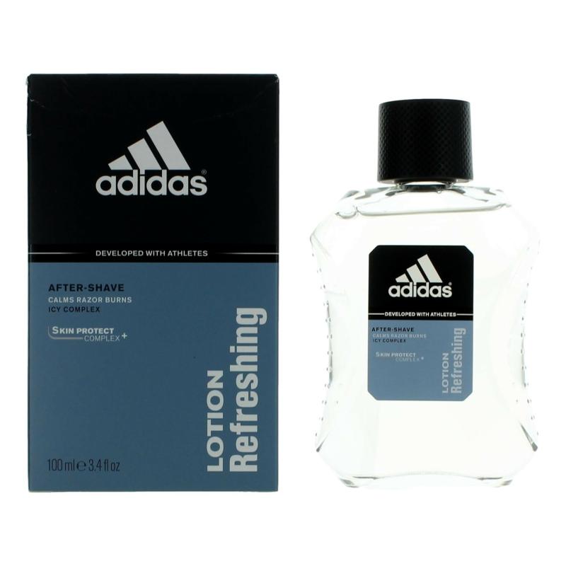 Adidas Refreshing By Adidas, 3.4 Oz After Shave Lotion For Men