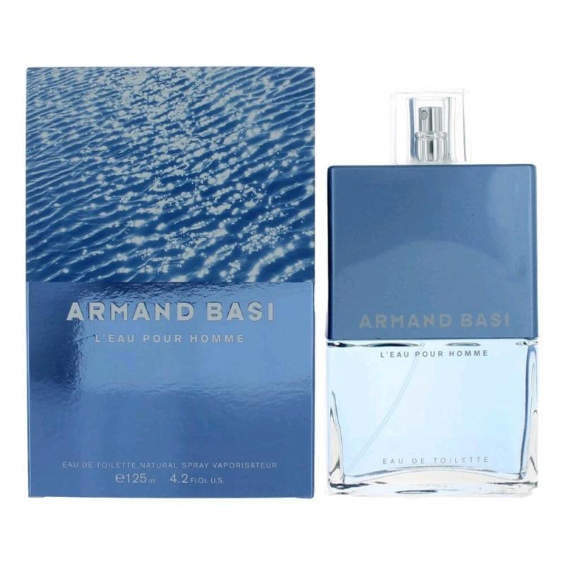 L'Eau Pour Homme By Armand Basi, 4.2 Oz Eau De Toilette Spray For Men